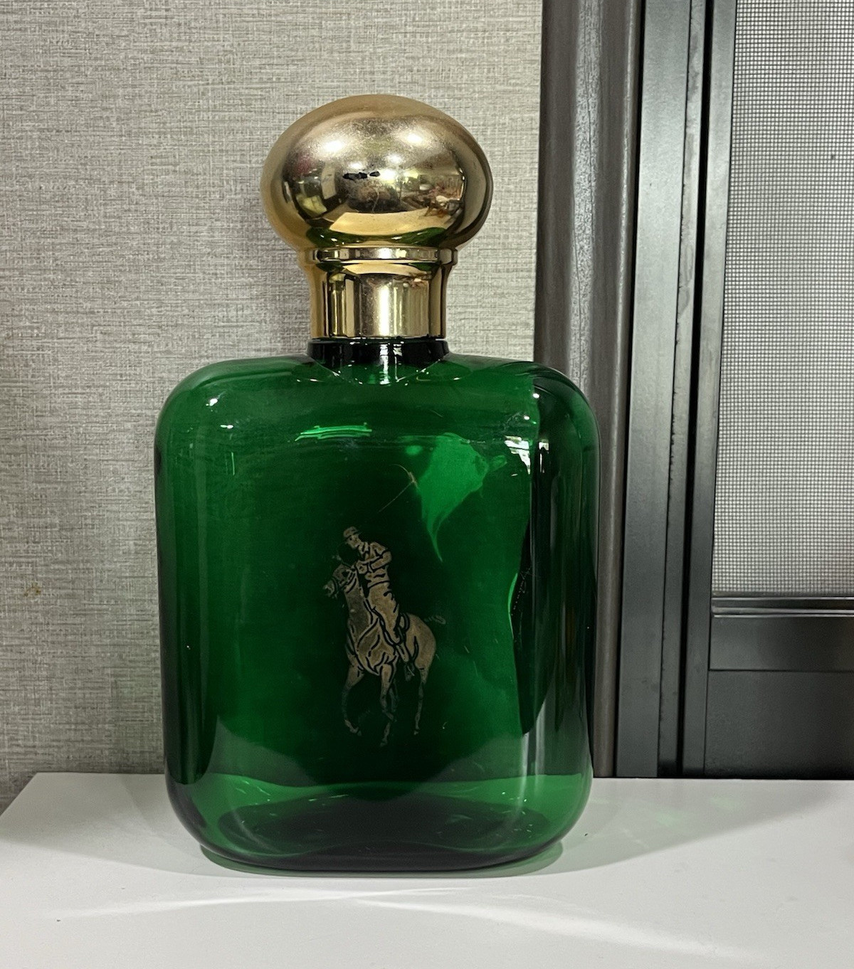 VTG 1978-1984 Ralph Lauren Polo Green GIANT FACTICE Display Bottle Warner Lauren VTG 1978-1984 Ralph Lauren Polo Green GIANT FACTICE Display Bottle Warner Lauren