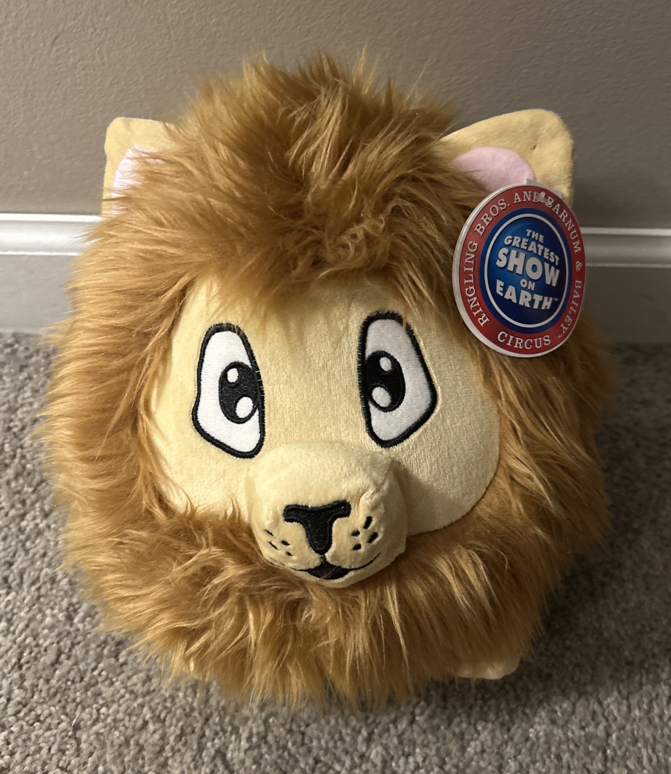 Ringling Bros & Barnum & Bailey Circus Greatest Show On Earth Plush Lion NWT