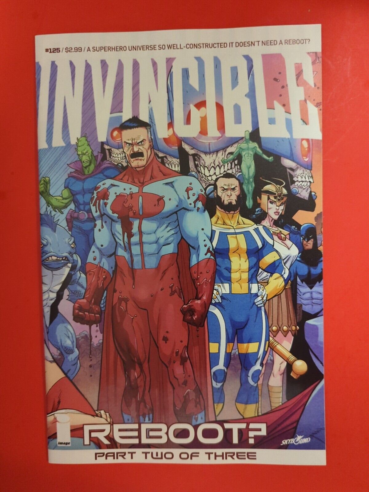 Invincible # 125  Image Comic Book Robert Kirkman High Grade (B4)
