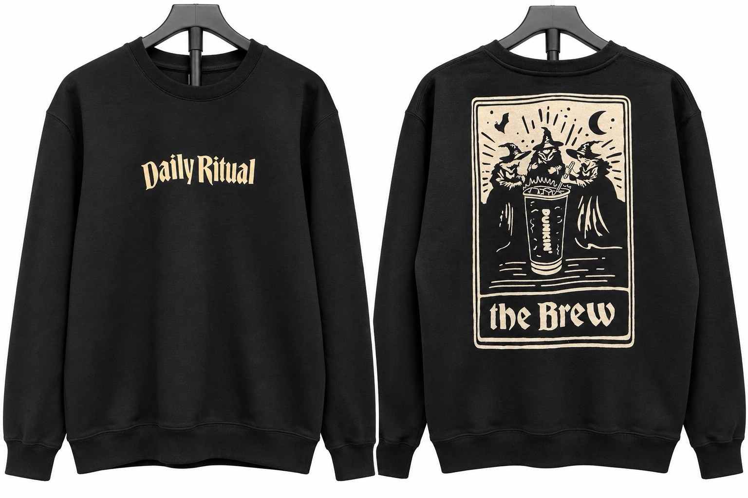 Dunkin Halloween 2026 Daily Ritual Brew Sweatshirt Salem 400th Anniversary RARE Dunkin Halloween 2026 Daily Ritual Brew Sweatshirt Salem 400th Anniversary RARE