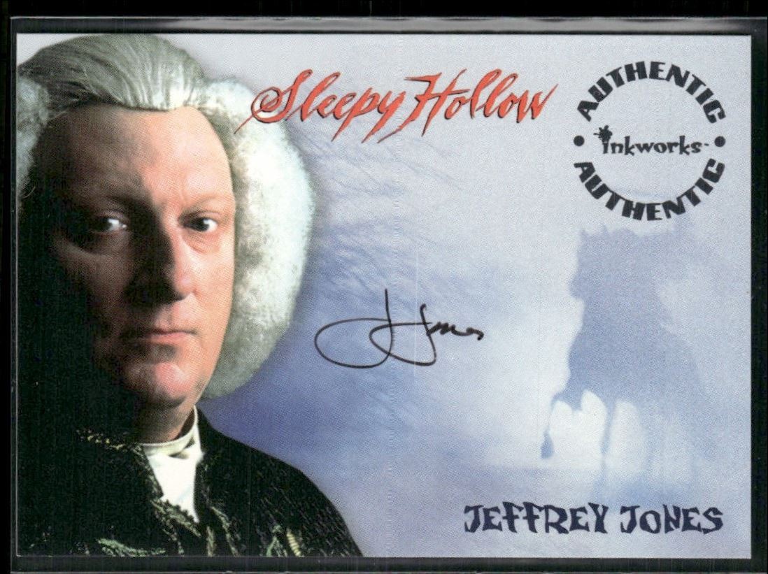 Jeffrey Jones 1999 Inkworks Sleepy Hollow Auto #A3 Jeffrey Jones 1999 Inkworks Sleepy Hollow Auto #A3