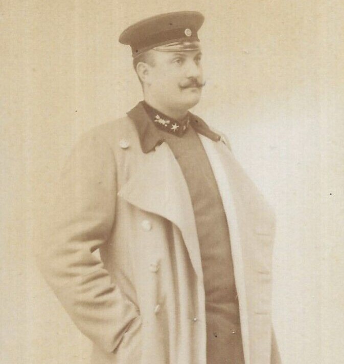 CDV Photo German Soldier Military Leipzig Eutritzsch Germany Gabler 1880s-90s CDV Photo German Soldier Military Leipzig Eutritzsch Germany Gabler 1880s-90s