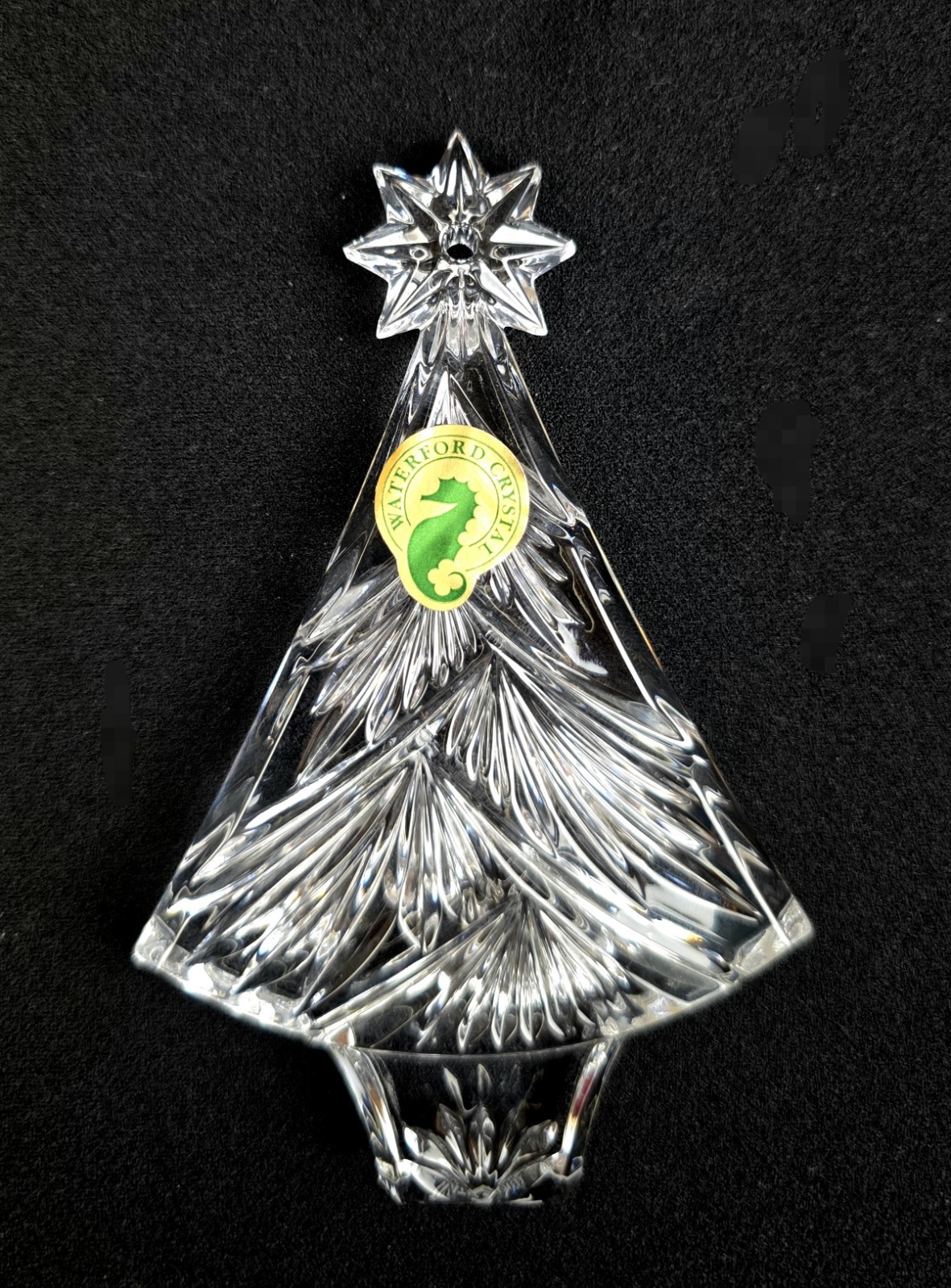 2014 Annual Waterford Crystal Christmas Tree Ornament New in Box w/ Enhancer 2014 Annual Waterford Crystal Christmas Tree Ornament New in Box w/ Enhancer