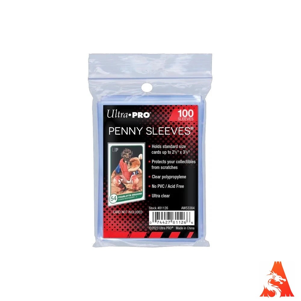 100 Ultra PRO Penny Sleeves Standard - Pokemon, Magic, Sports 100 Ultra PRO Penny Sleeves Standard - Pokemon, Magic, Sports