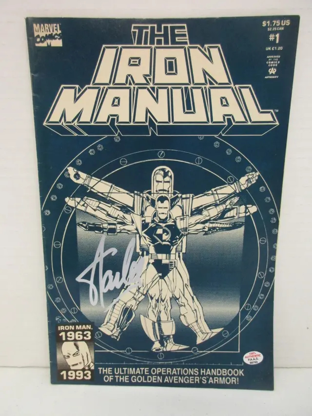 Stan Lee signed autographed comic book PAAS COA 763
