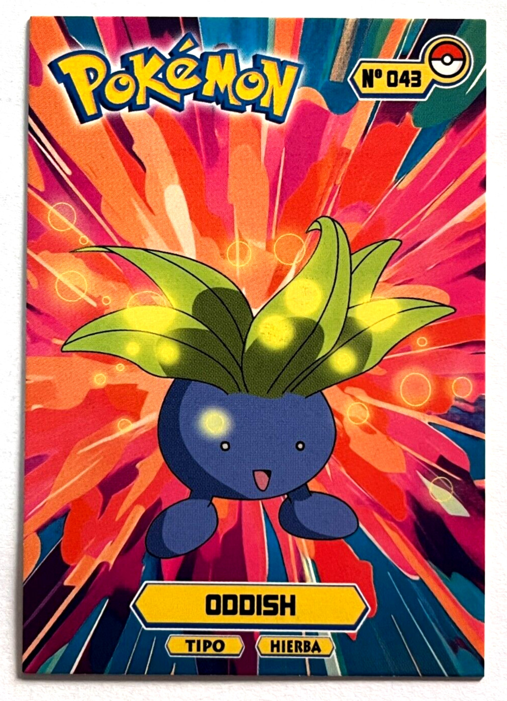 2025 POKEMON KANTO ATTACK Card #043 ODDISH Peru Edition