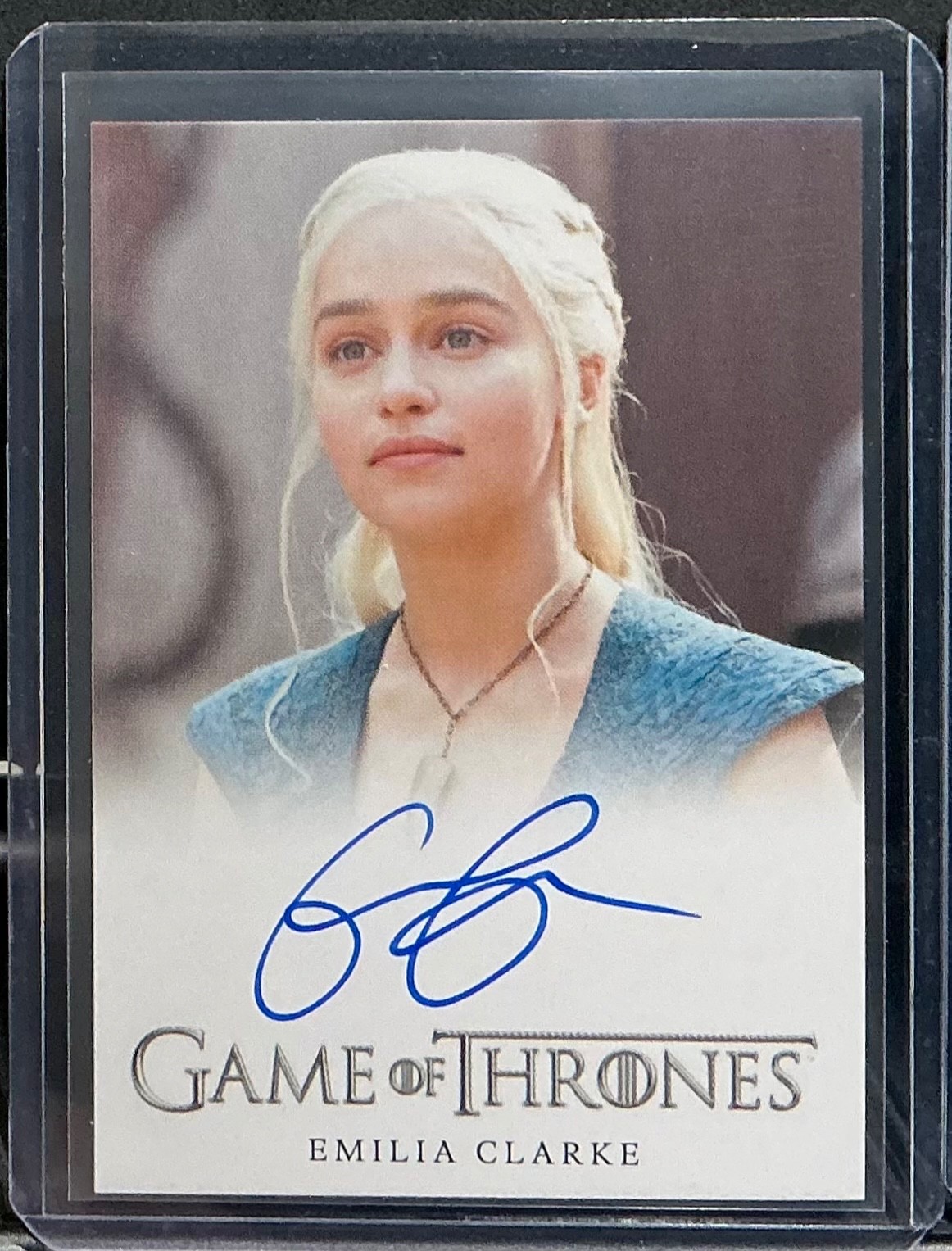 2022 Rittenhouse Game of Thrones Complete V.2 Emilia Clarke Auto Autograph FB 2022 Rittenhouse Game of Thrones Complete V.2 Emilia Clarke Auto Autograph FB
