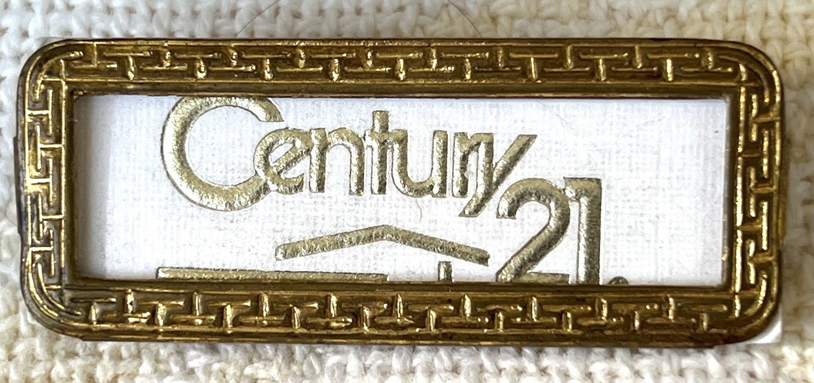 Antique Gold Bar Name Bar Pin 2.25” Metal ID Badge Antique Antique Gold Bar Name Bar Pin 2.25” Metal ID Badge Antique