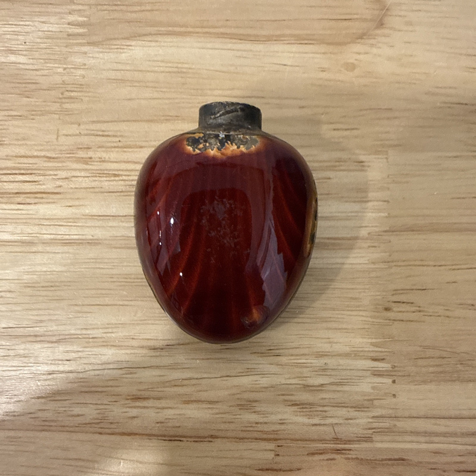 Antique Guilloche - Enamel - Missing Cap Antique Guilloche - Enamel - Missing Cap