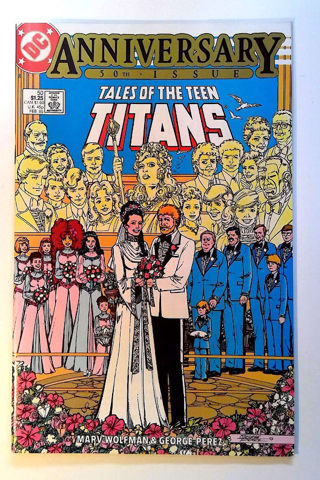 Tales of the Teen Titans #50 DC (1985) Giant-Sized Issue Comic Book