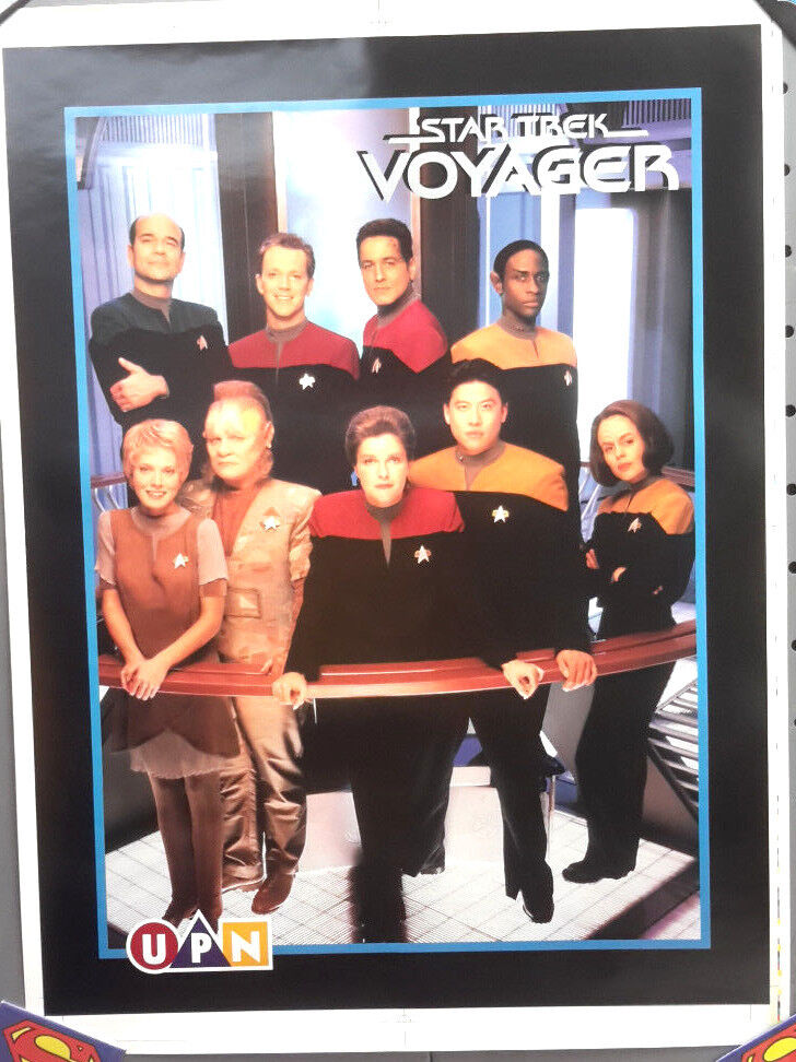Vintage Trek:Voyager Series UPN Promo Poster  20\
