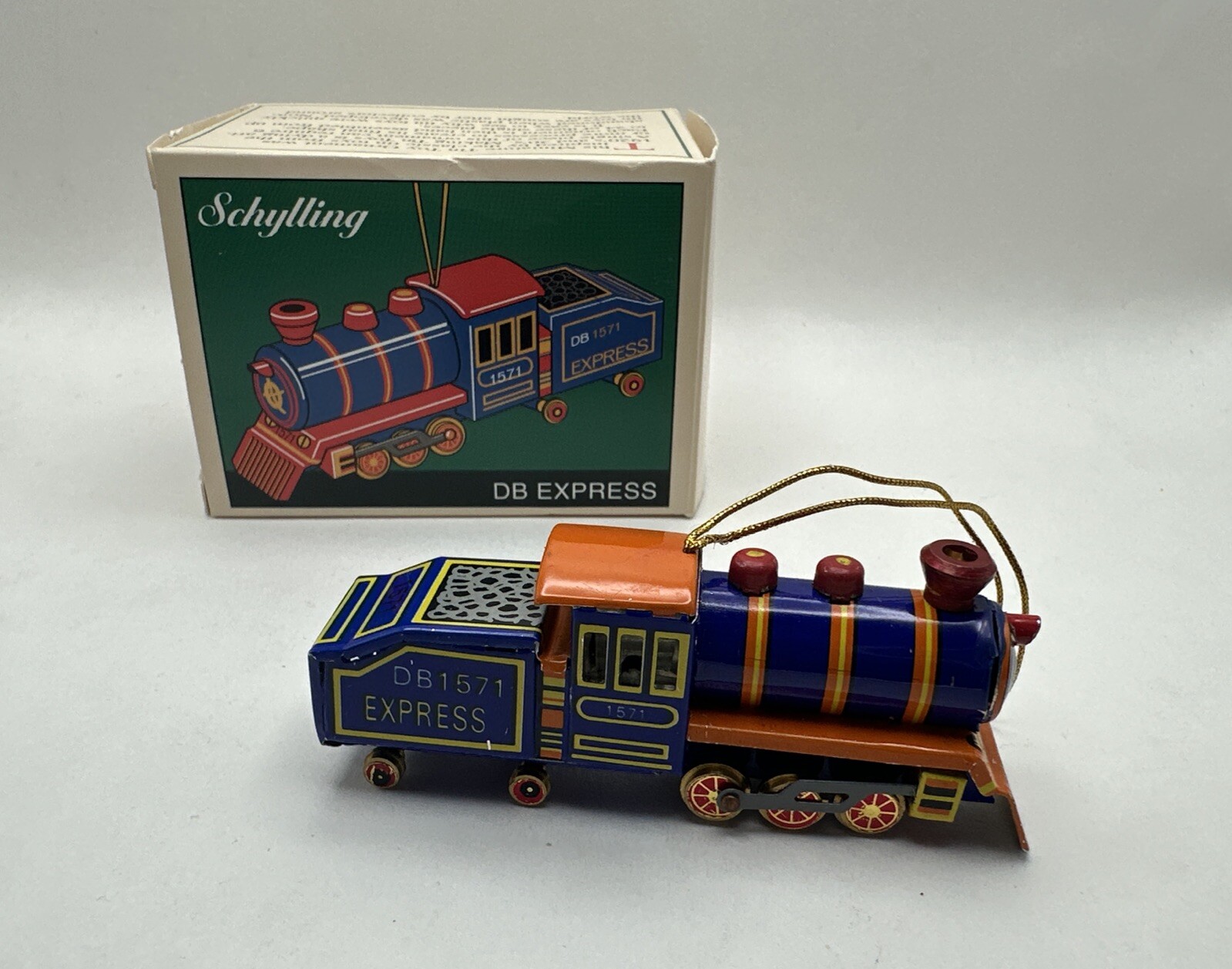 Schylling Collector's Series Vintage DB Express Train Tin Ornament Schylling Collector's Series Vintage DB Express Train Tin Ornament