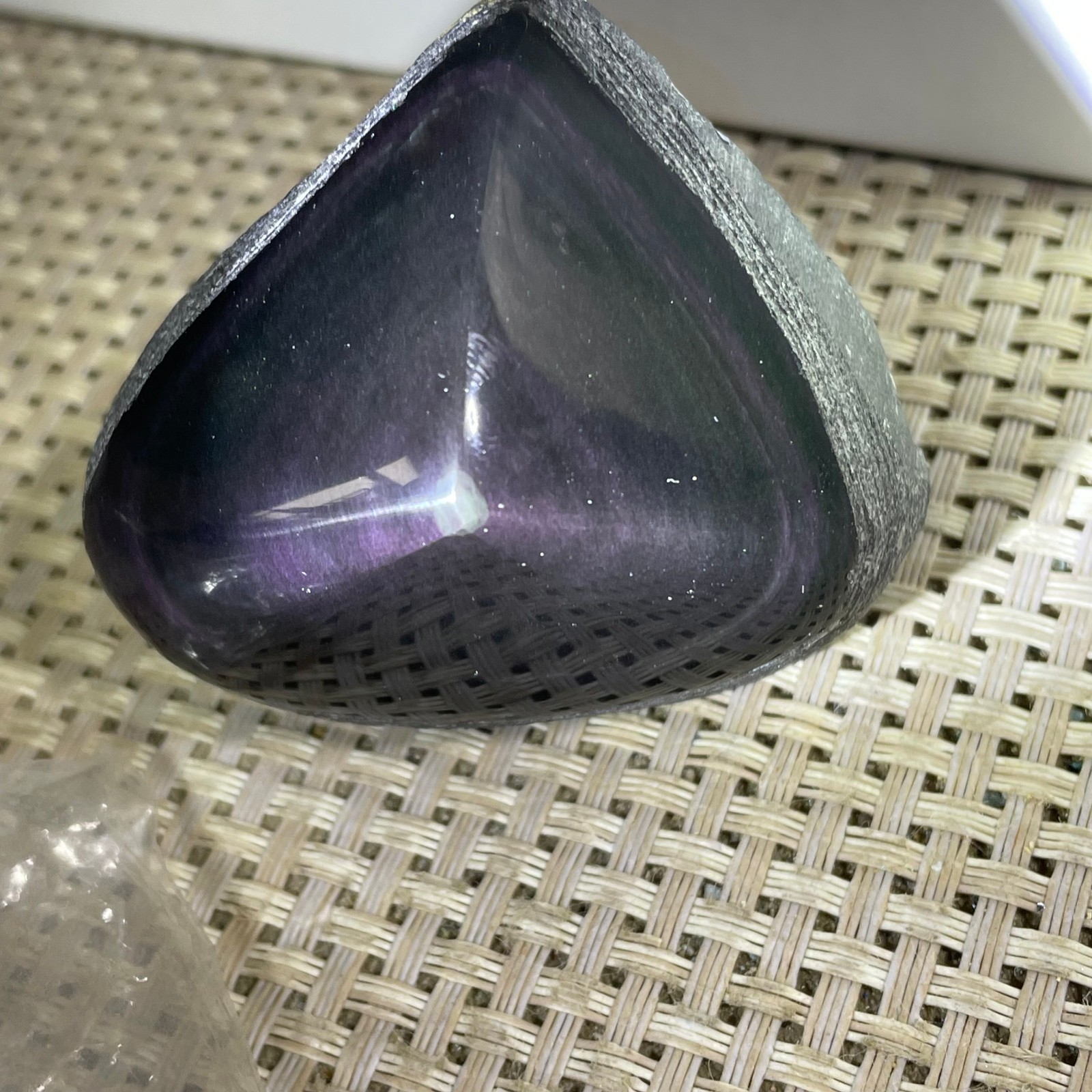138g Natural Rainbow Natural Rainbow Obsidian Polish Shimmering Iridescent Stone 138g Natural Rainbow Natural Rainbow Obsidian Polish Shimmering Iridescent Stone
