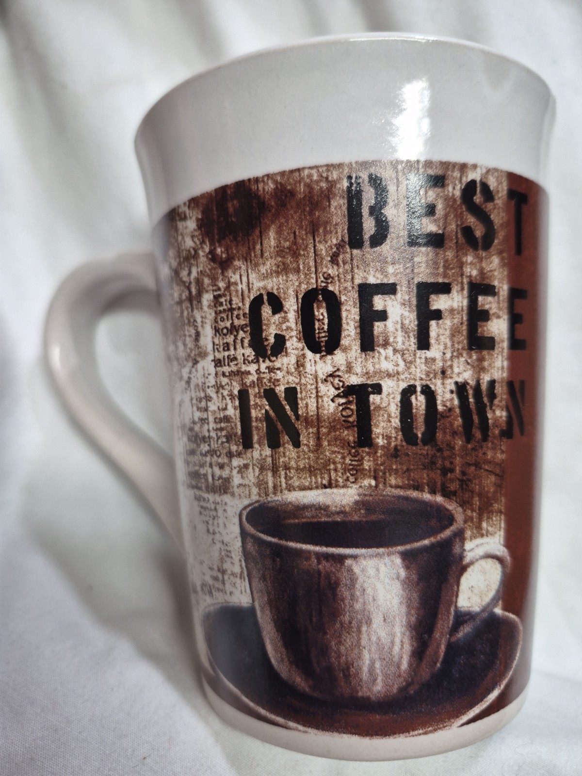 Royal Norfolk Best Coffee In Town Coffee Mug . Used In Excellent Condition