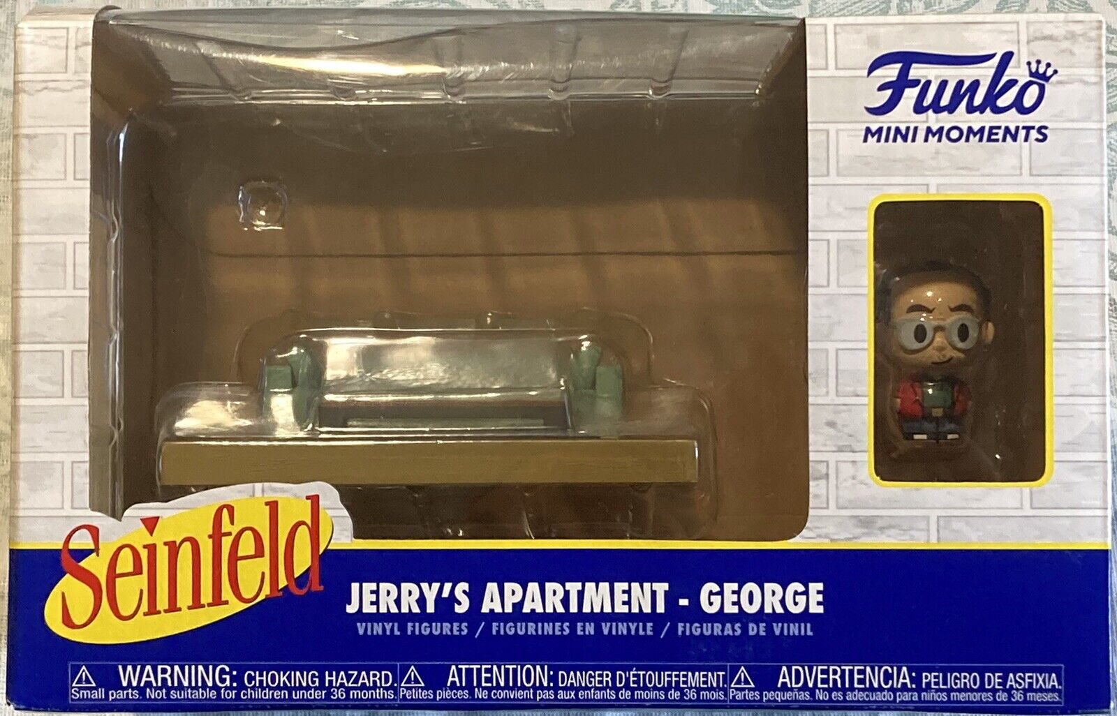 Funko Pop - Seinfeld Mini Moments JERRY\'S APARTMENT - GEORGE Chase