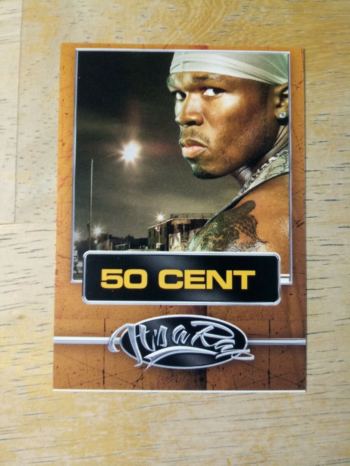 50 Cent 2005 Promo Card