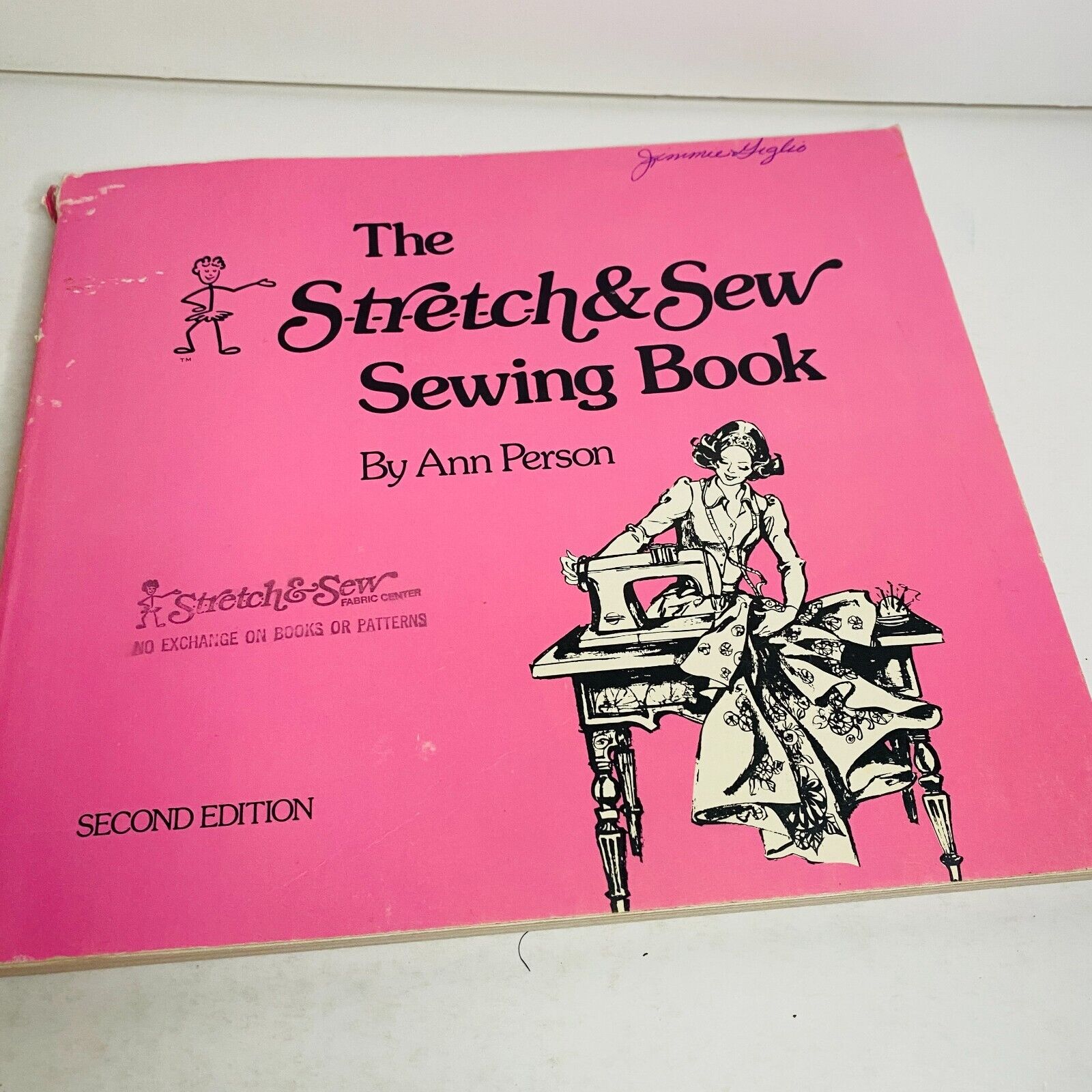 The Stretch and Sew Sewing Book Second Edition by Ann Person Vintage Paperback 