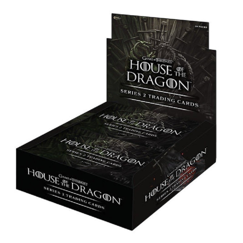 House of the Dragon Series 2 Sealed Box 2 Autographs 1 Relic Pre-Sale + P1 Promo House of the Dragon Series 2 Sealed Box 2 Autographs 1 Relic Pre-Sale + P1 Promo