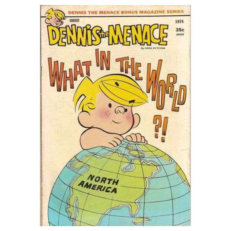 Dennis the Menace Bonus Magazine #131 in Fine condition. Fawcett comics [g|