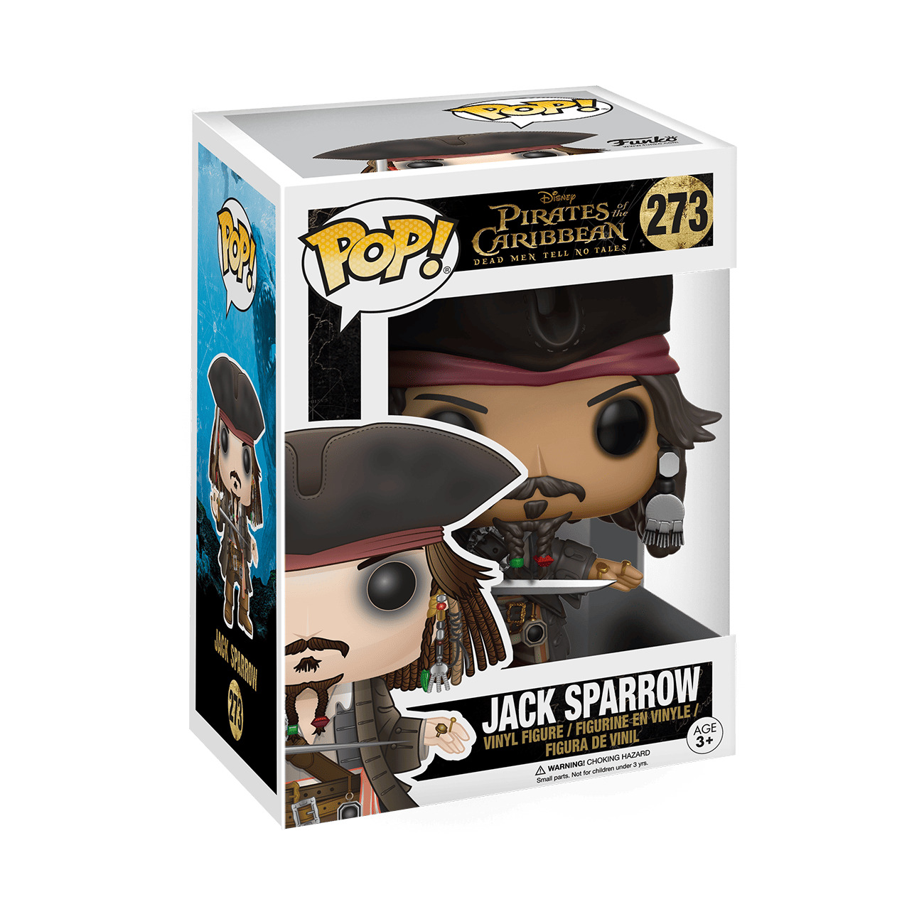 Funko Pop Vinyl: Disney - Captain Jack Sparrow #273