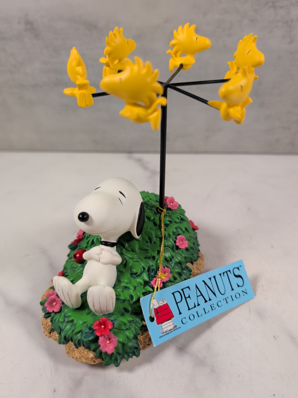 Westland Peanuts Musical Snoopy Day Dreaming #8361 NWT Woodstock Music Box Westland Peanuts Musical Snoopy Day Dreaming #8361 NWT Woodstock Music Box