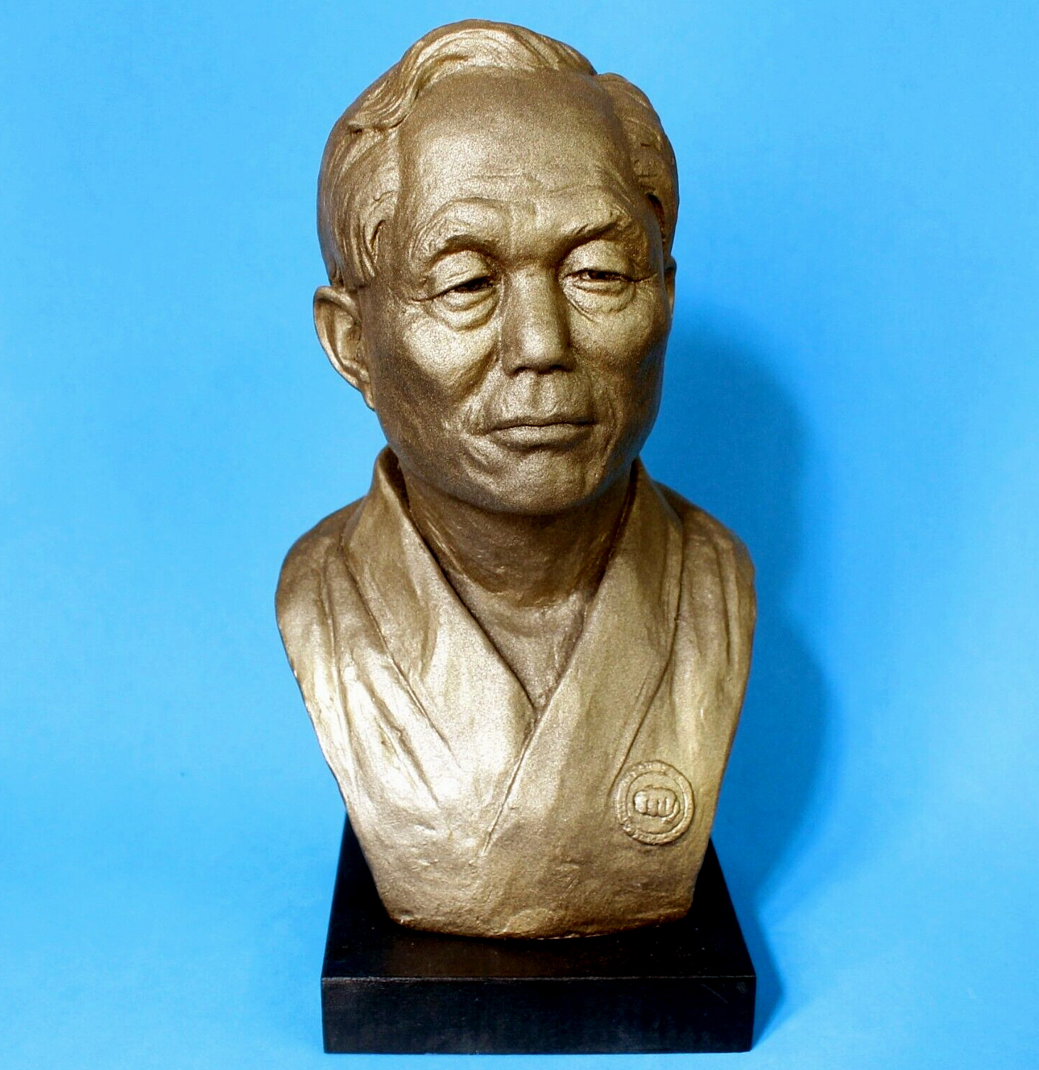 CHOI HONG-HI TAEKWONDO golden BUST figure TAEKWON-DO martial arts KARATE ITF fx