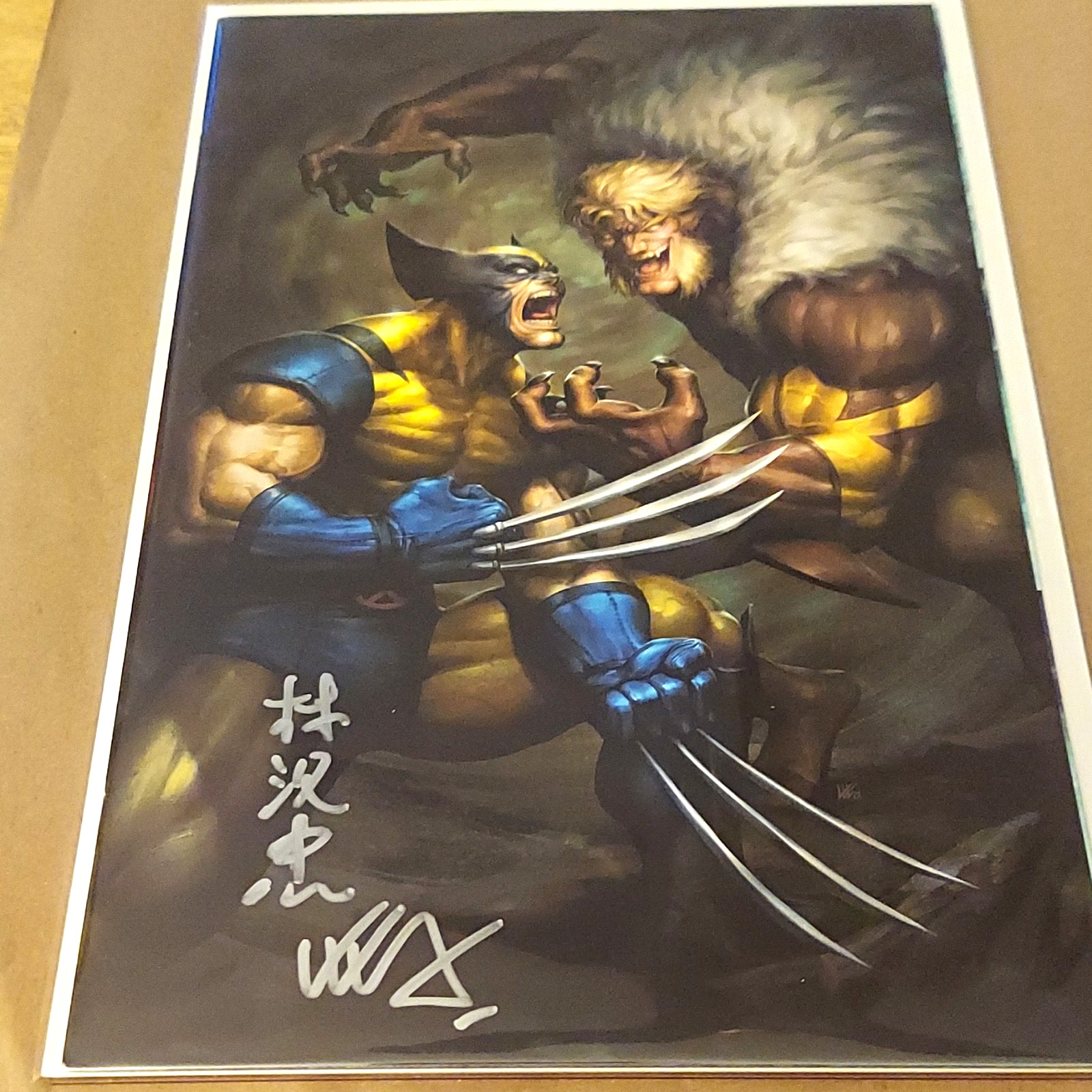 SIGNED 2X Wolverine #1 Exclusive Virgin Variant Kendrick Kunkka Lim w/COA 2 Sigs SIGNED 2X Wolverine #1 Exclusive Virgin Variant Kendrick Kunkka Lim w/COA 2 Sigs