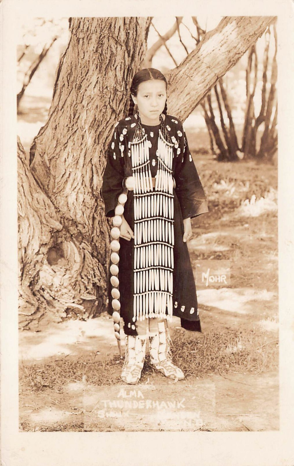RPPC Alma Thunderhawk Hunkpapa Sioux Little Bighorn Chief Fam Photo Postcard A51 RPPC Alma Thunderhawk Hunkpapa Sioux Little Bighorn Chief Fam Photo Postcard A51