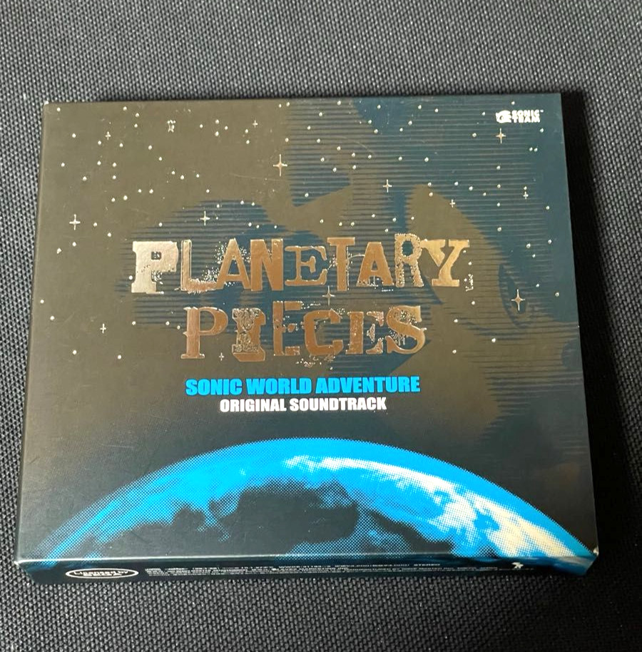 SONIC WORLD ADVENTURE Original Soundtrack Planetary Pieces CD SEGA 2009 SONIC WORLD ADVENTURE Original Soundtrack Planetary Pieces CD SEGA 2009