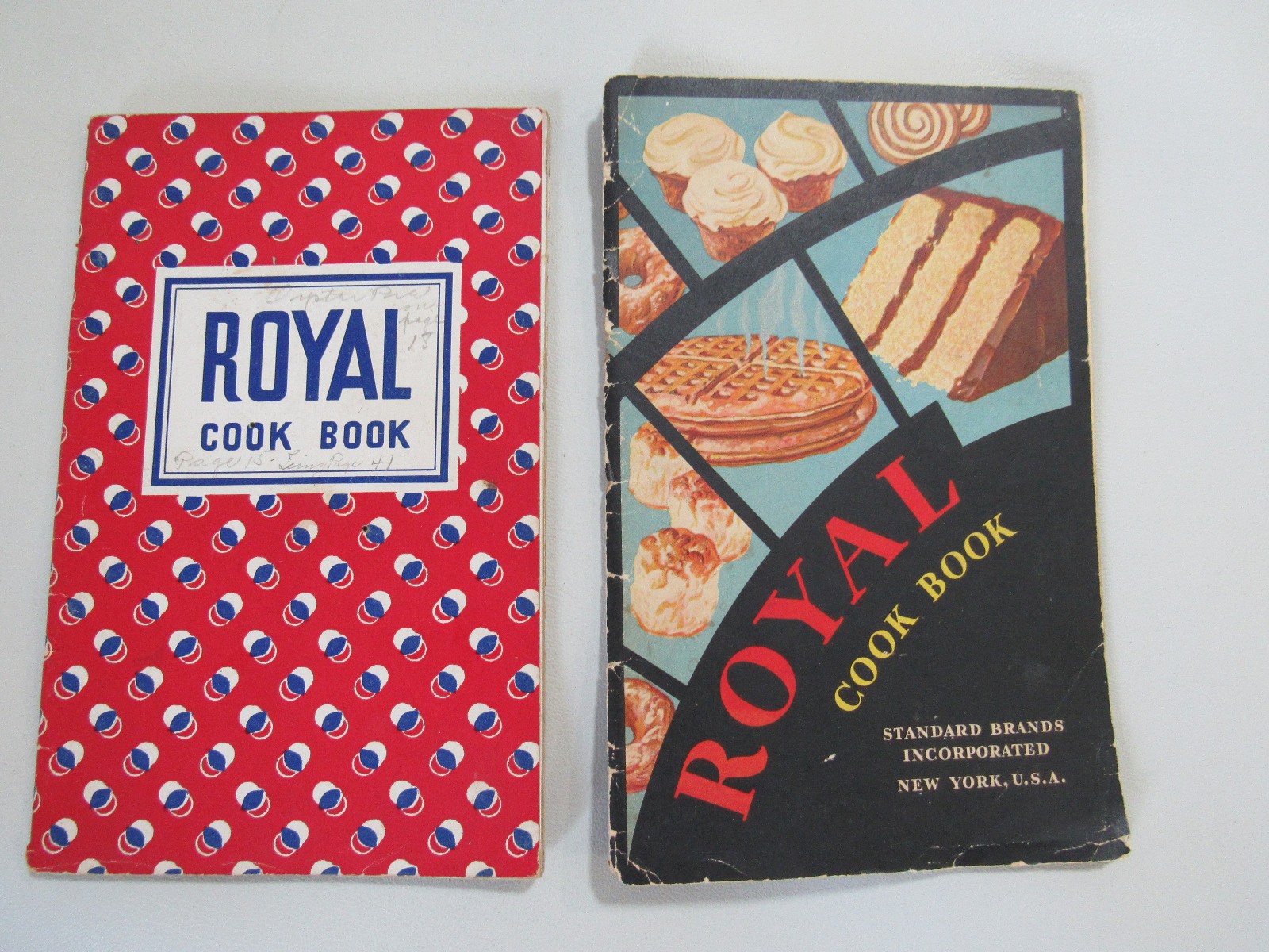 2 Vintage Recipe Booklets New Royal Baking Powder Cook Book New York 1932 & 1935 2 Vintage Recipe Booklets New Royal Baking Powder Cook Book New York 1932 & 1935