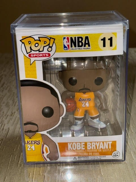 Funko Pop Kobe Bryant #11 Lakers NBA Vinyl Figure RARE MINT w/ Protector kobe24 Funko Pop Kobe Bryant #11 Lakers NBA Vinyl Figure RARE MINT w/ Protector kobe24