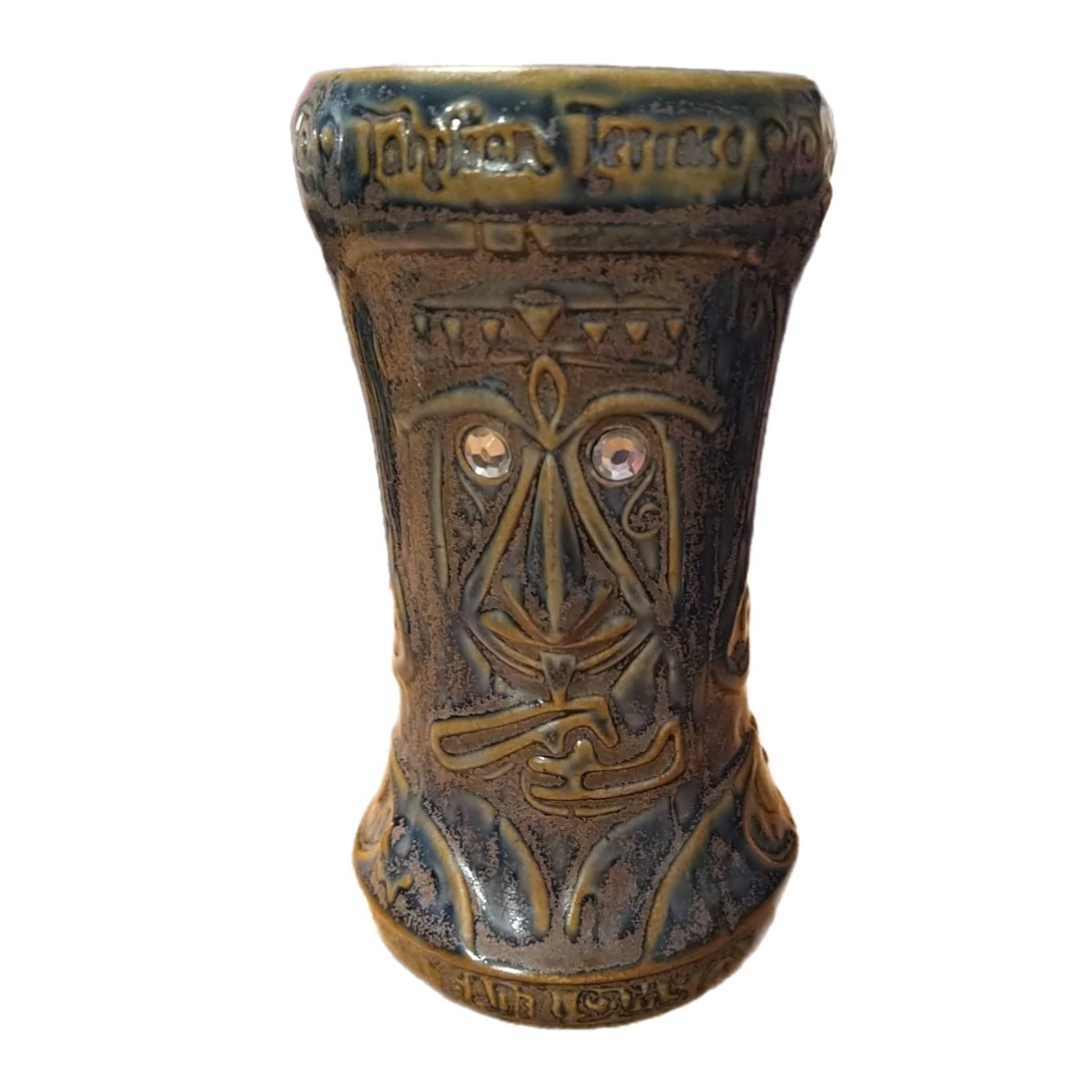 Trader Sam's Enchanted Tiki Tahitian Terrace 60th Ann2015 Diamond Luau Tiki Mug Trader Sam's Enchanted Tiki Tahitian Terrace 60th Ann2015 Diamond Luau Tiki Mug