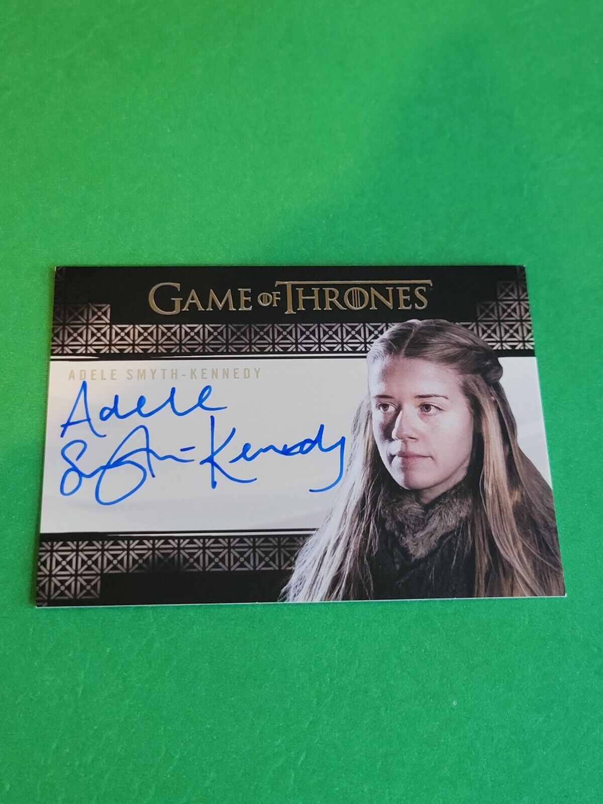 ADELE SMYTH-KENNEDY - 2020 GAME OF THRONES COMPLETE SERIES AUTOGRAPH