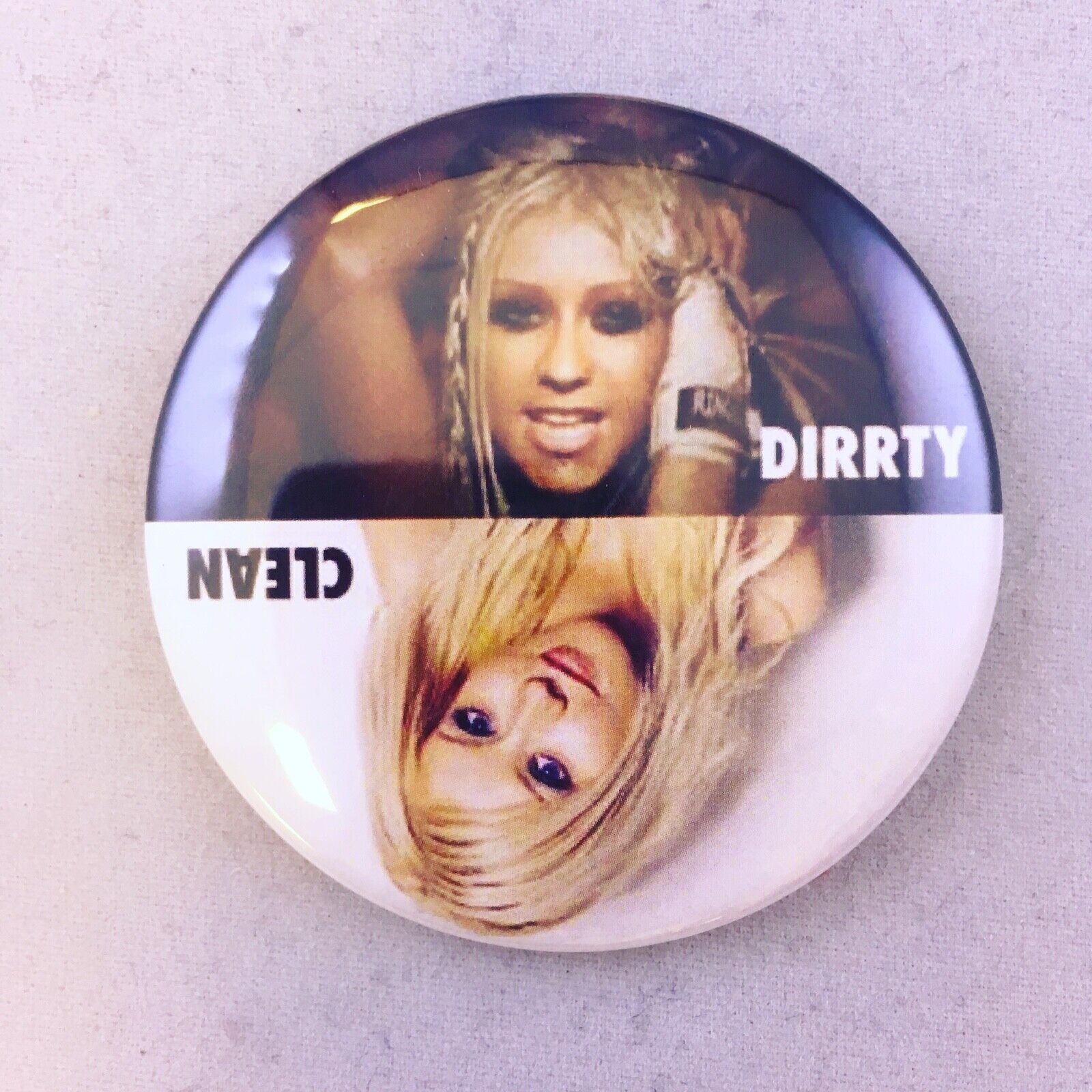 Christina Aguilera Clean vs Dirty Dishwasher Magnet