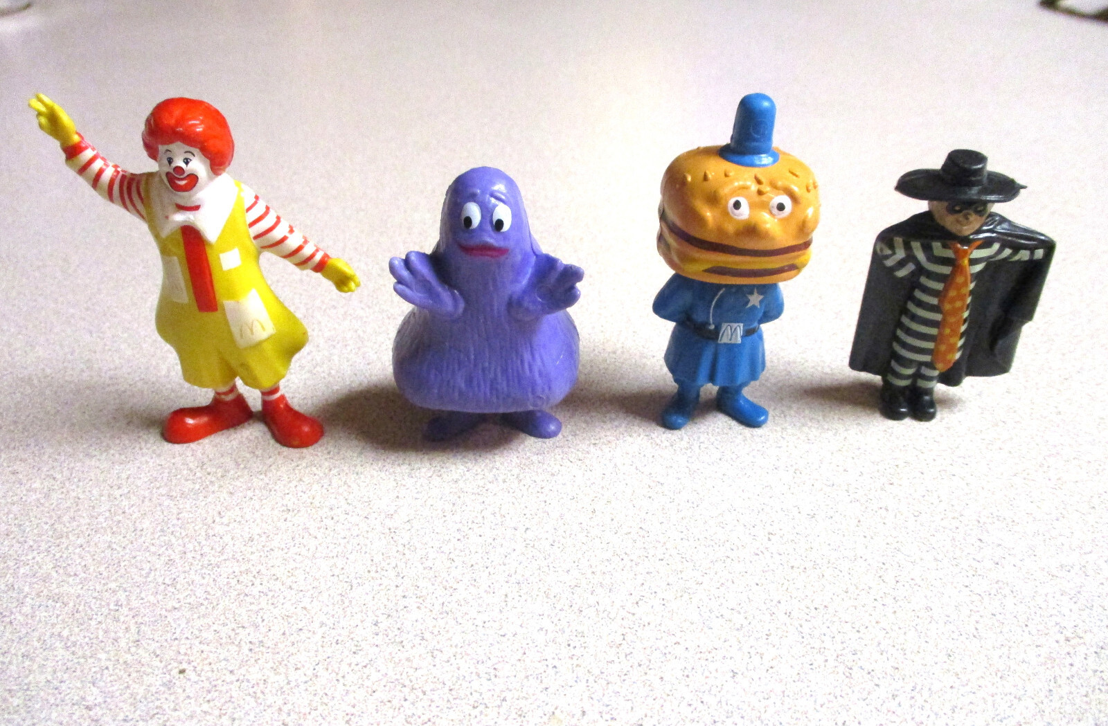 McDonalds 1985 McDonaldland Figures - Foreign - Scarce McDonalds 1985 McDonaldland Figures - Foreign - Scarce