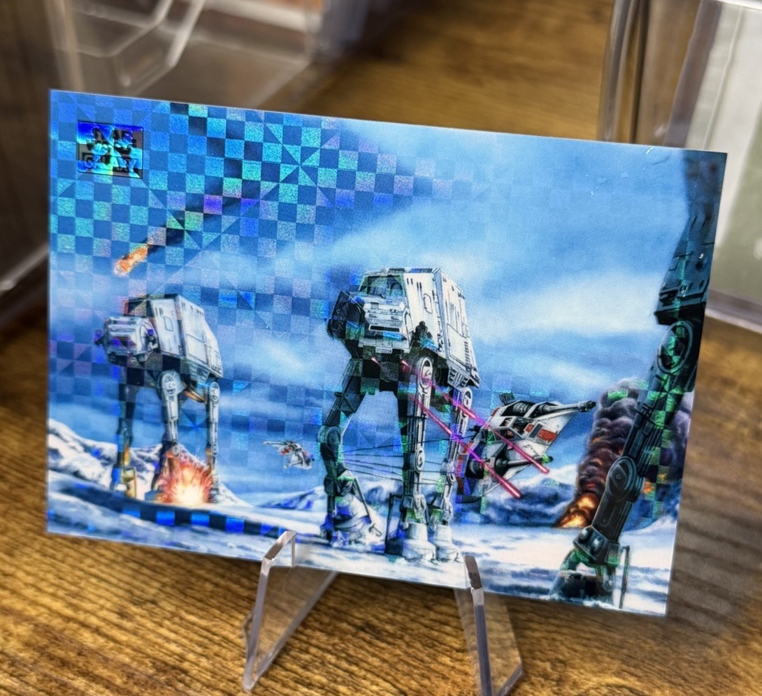 Hoth Battle /10 X-Fractor #72 2025 Topps Chrome Star Wars Galaxy Hoth Battle /10 X-Fractor #72 2025 Topps Chrome Star Wars Galaxy