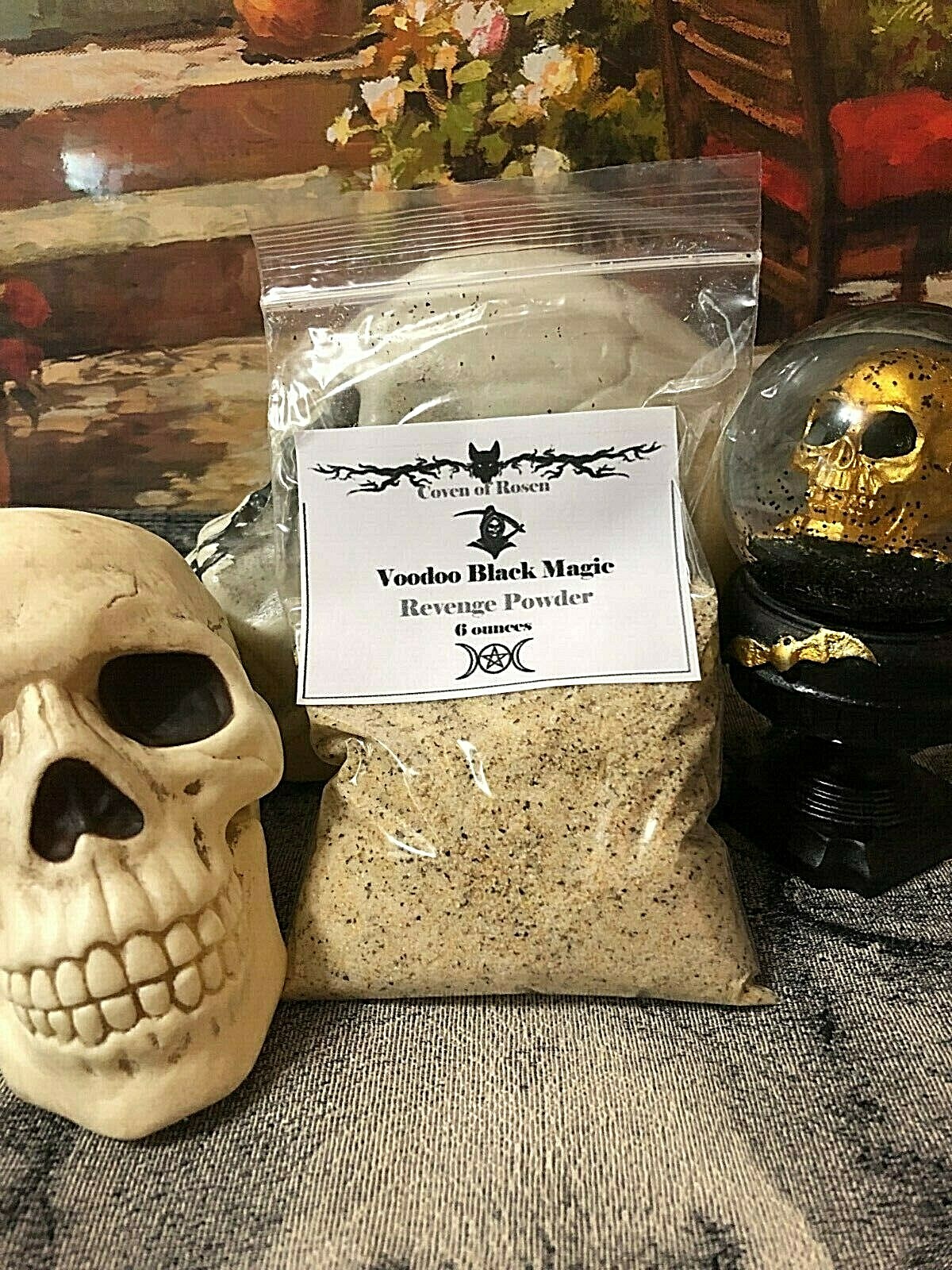 Voodoo Witchcraft Revenge Powder~Witchcraft Casting Supplies Hoodoo Santeria Voodoo Witchcraft Revenge Powder~Witchcraft Casting Supplies Hoodoo Santeria