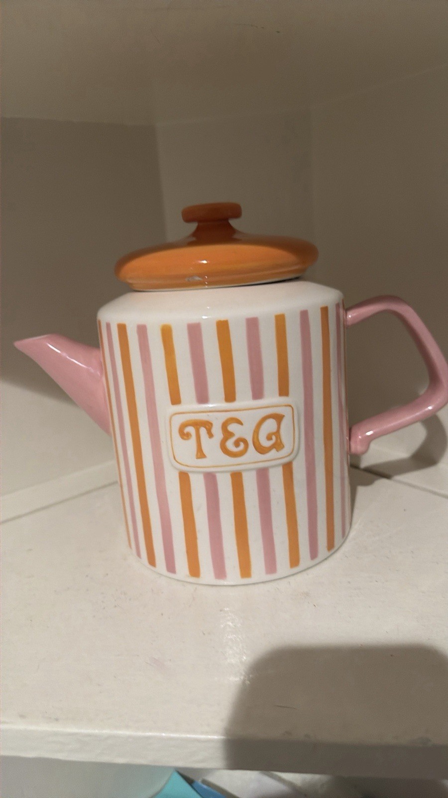 Extremely rare vintage Jonathan Adler teapot
