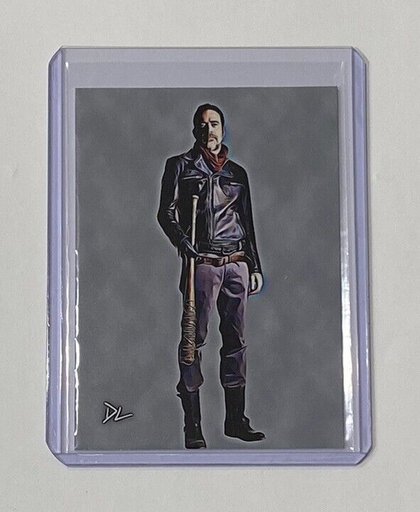 Negan Limited Edition Artist Signed “The Walking Dead” Trading Card 2/10