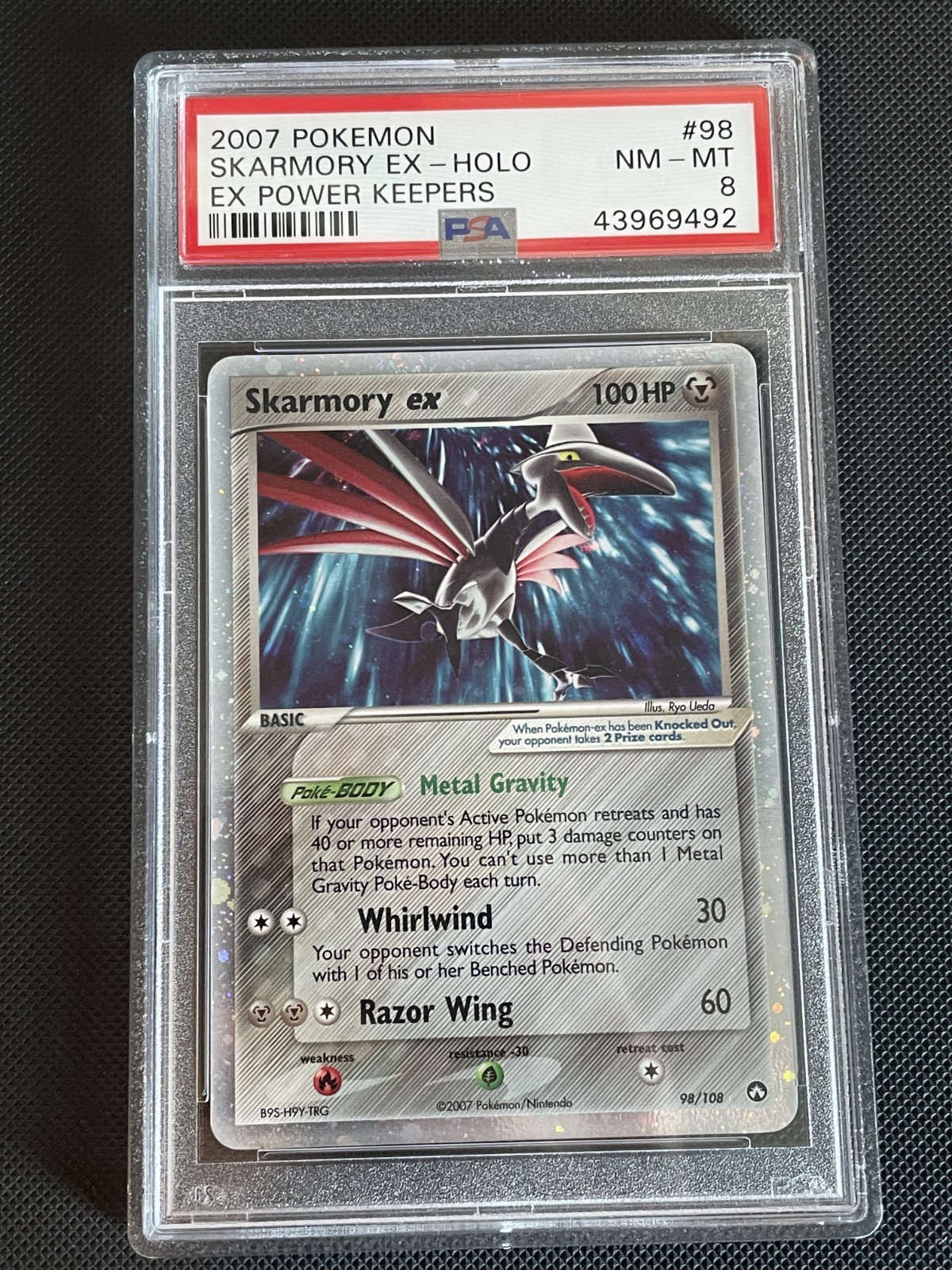 Pokemon Skarmory ex 98/108 Power Keepers PSA 8 Pokemon Skarmory ex 98/108 Power Keepers PSA 8