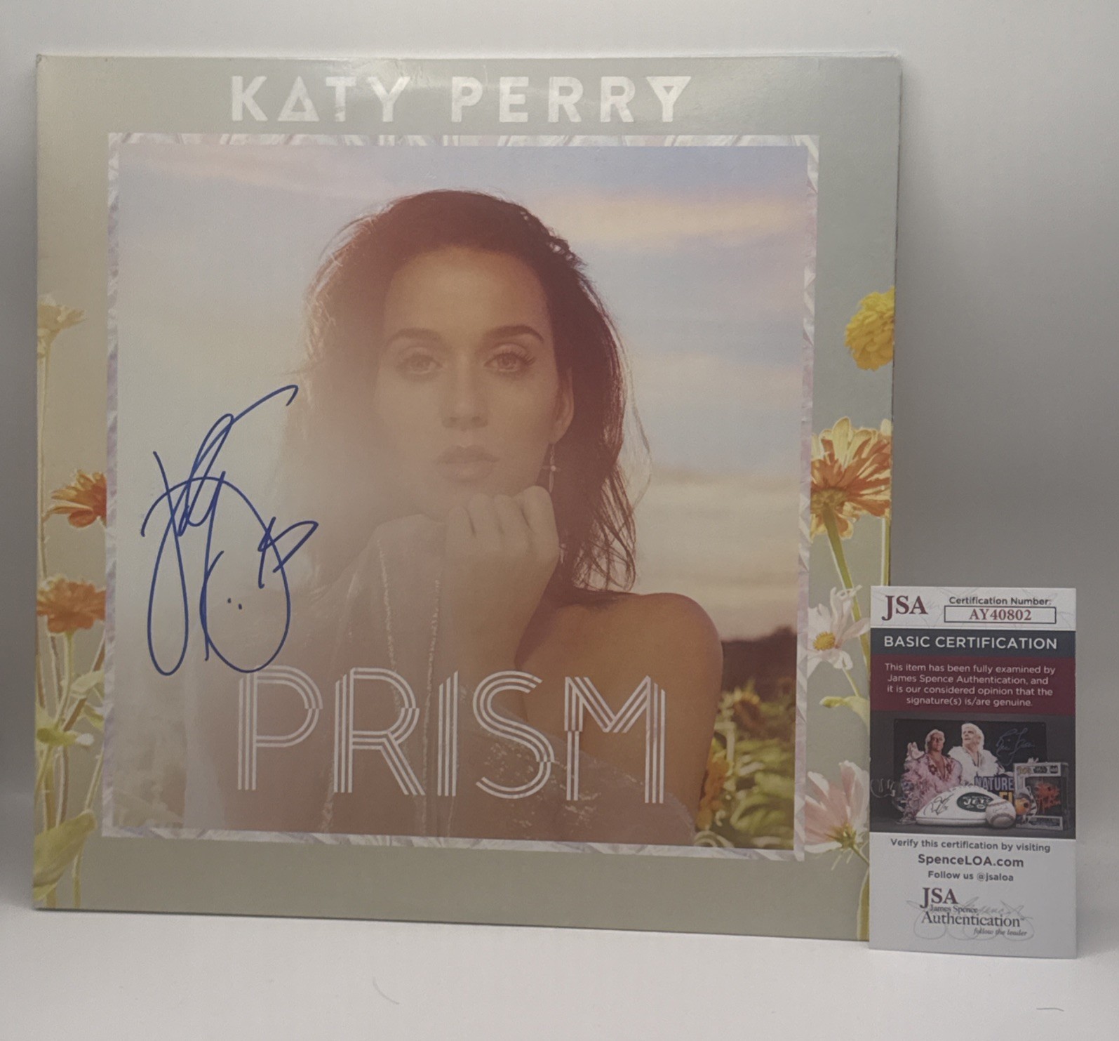 KATY PERRY SIGNED PRISM LP VINYL RECORD RARE AUTOGRAPHED TEENAGE DREAM +JSA COA KATY PERRY SIGNED PRISM LP VINYL RECORD RARE AUTOGRAPHED TEENAGE DREAM +JSA COA