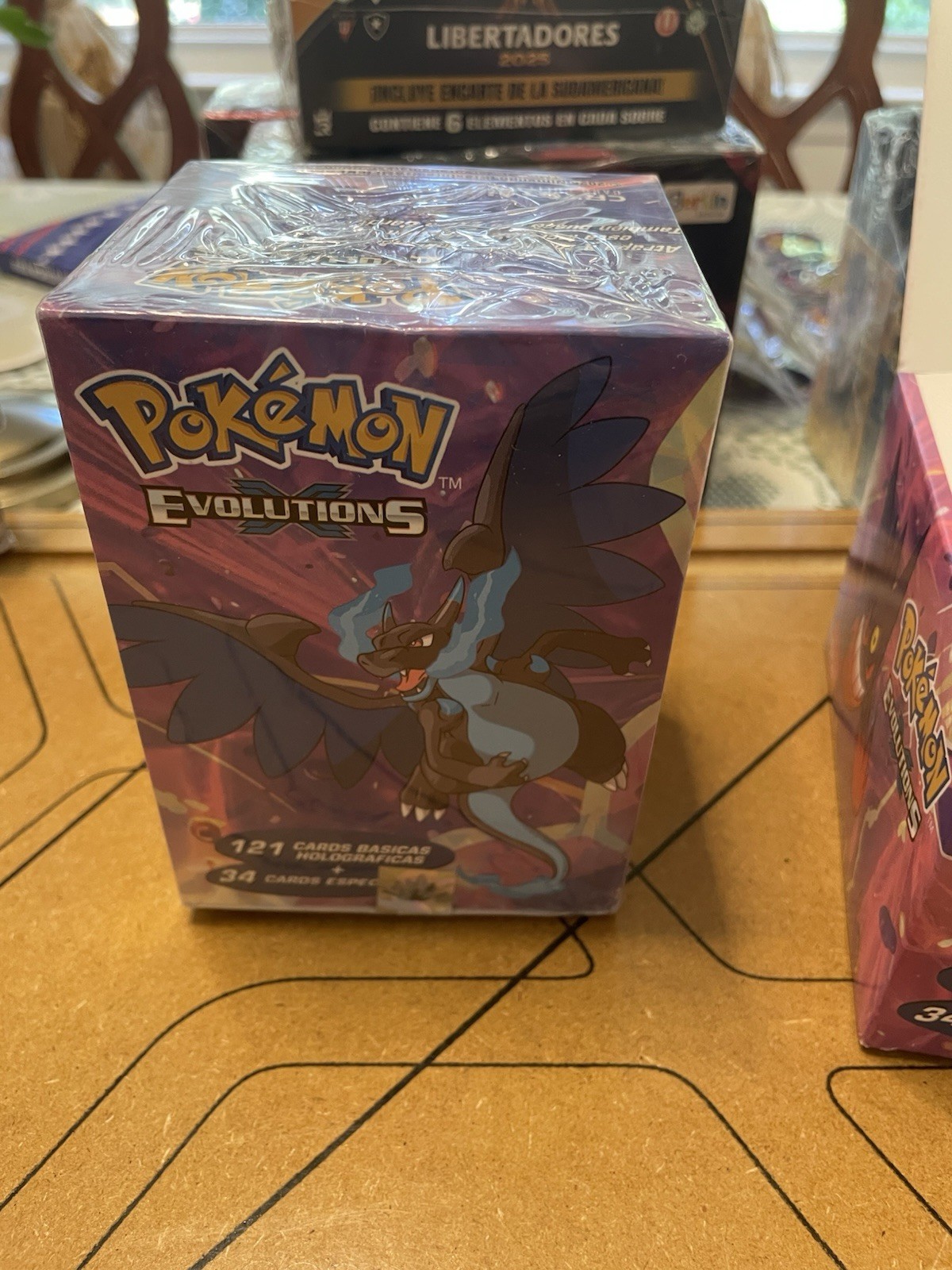 Pokemón Evolutions x 155 Cards Crystal Card Collection 2025 Nintendo Sealed Pokemón Evolutions x 155 Cards Crystal Card Collection 2025 Nintendo Sealed