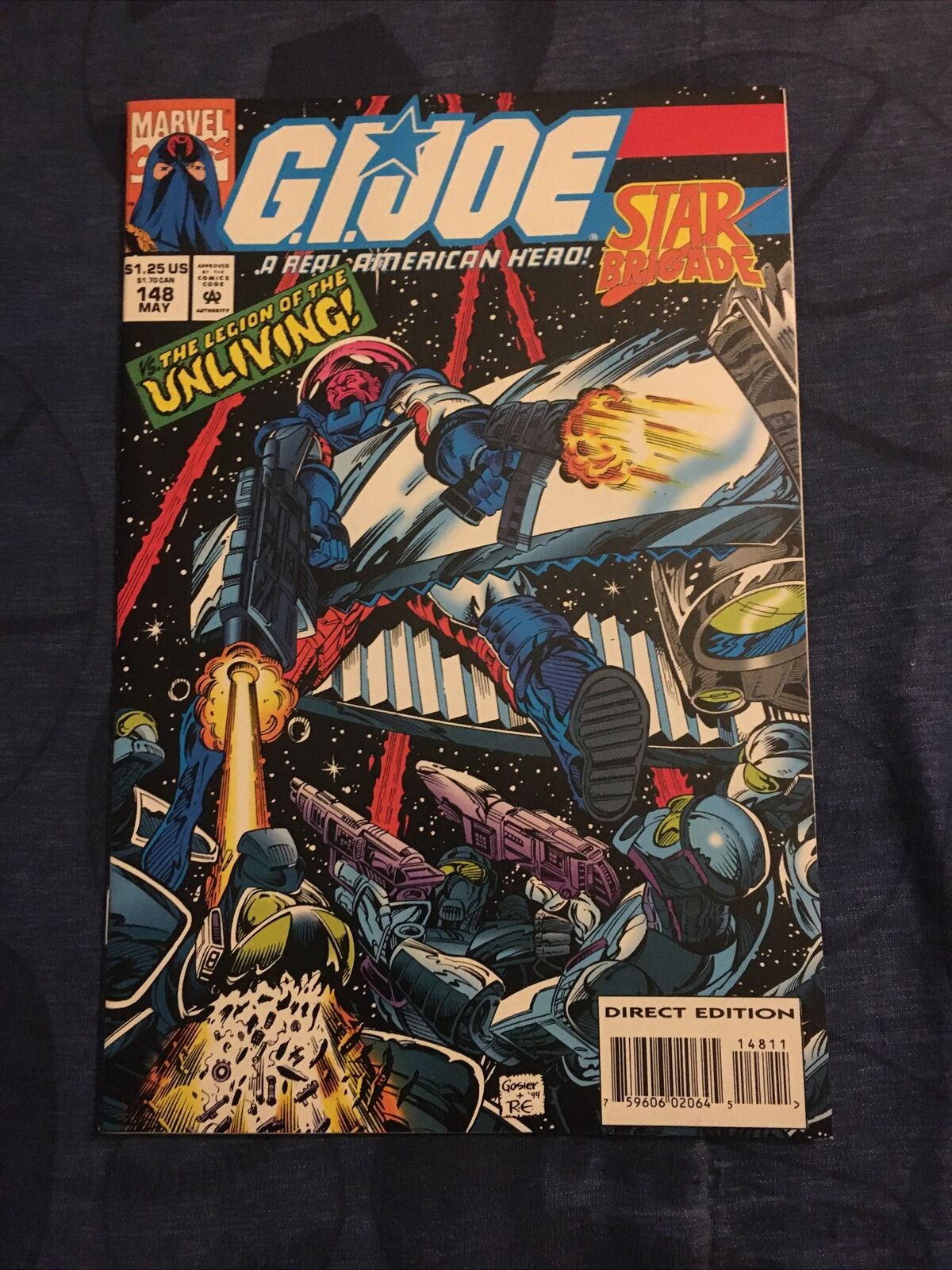 G.I. Joe A Real American Hero #148 Low Print Run Star Brigade Marvel Comics 1994