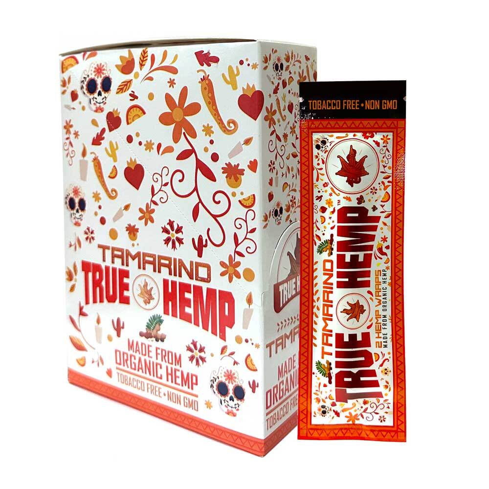 True Hemp TAMARIND Herbal Rolling Papers (Full Box of 25 Pouches/2 Per Pack) True Hemp TAMARIND Herbal Rolling Papers (Full Box of 25 Pouches/2 Per Pack)