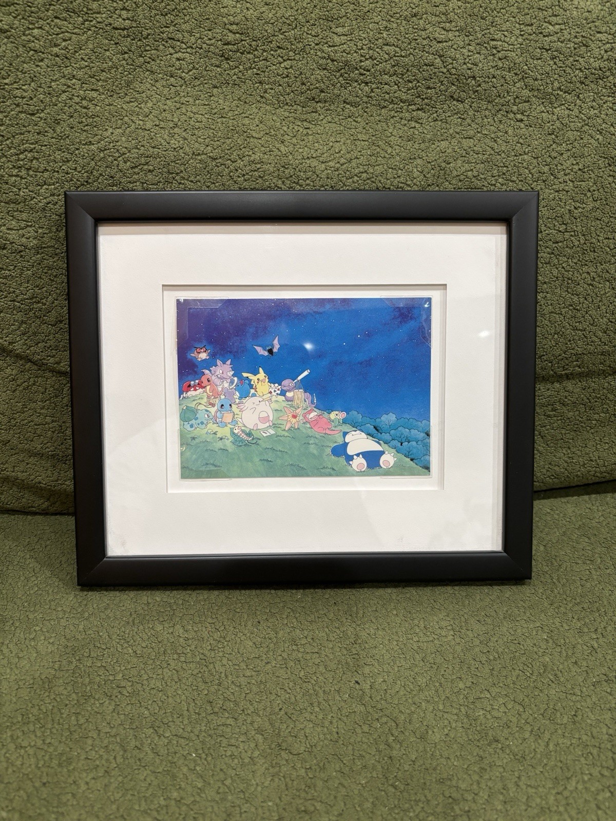 Professionally Framed Pokemon Postcard Keiko Fukuyama - Professionally Framed Pokemon Postcard Keiko Fukuyama -