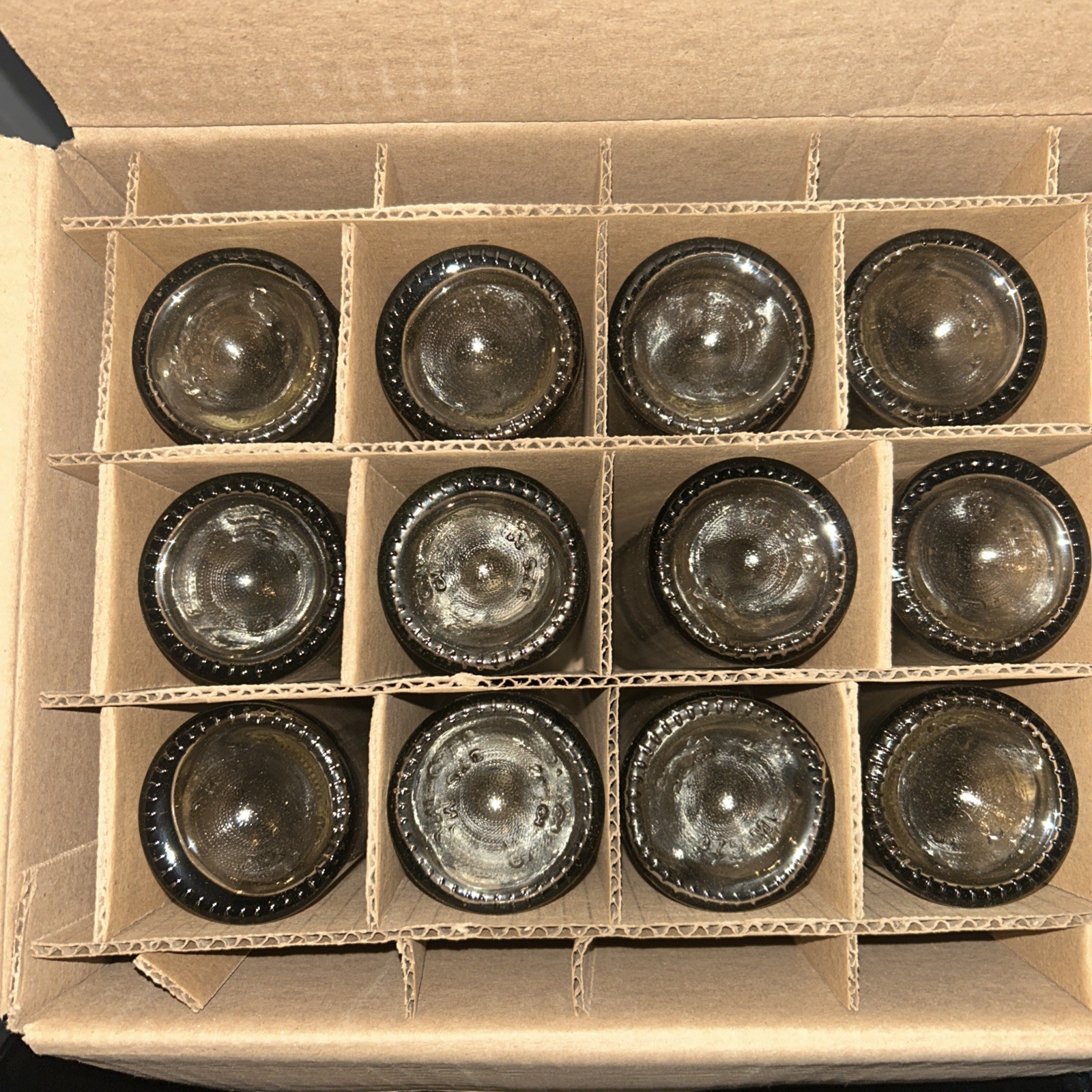 Case of 12 Wine Bottles 375ml Wine Bottles Empty Case of 12 Wine Bottles 375ml Wine Bottles Empty