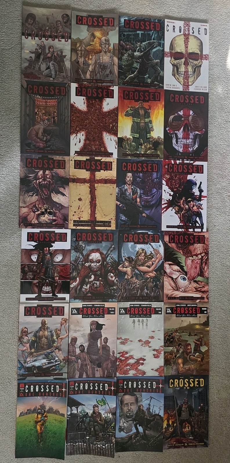 Crossed TPB Lot Complete Vol 1-17 Wish You Were Here Vol 1-3 Crossed+100 Vol 1-3 Crossed TPB Lot Complete Vol 1-17 Wish You Were Here Vol 1-3 Crossed+100 Vol 1-3