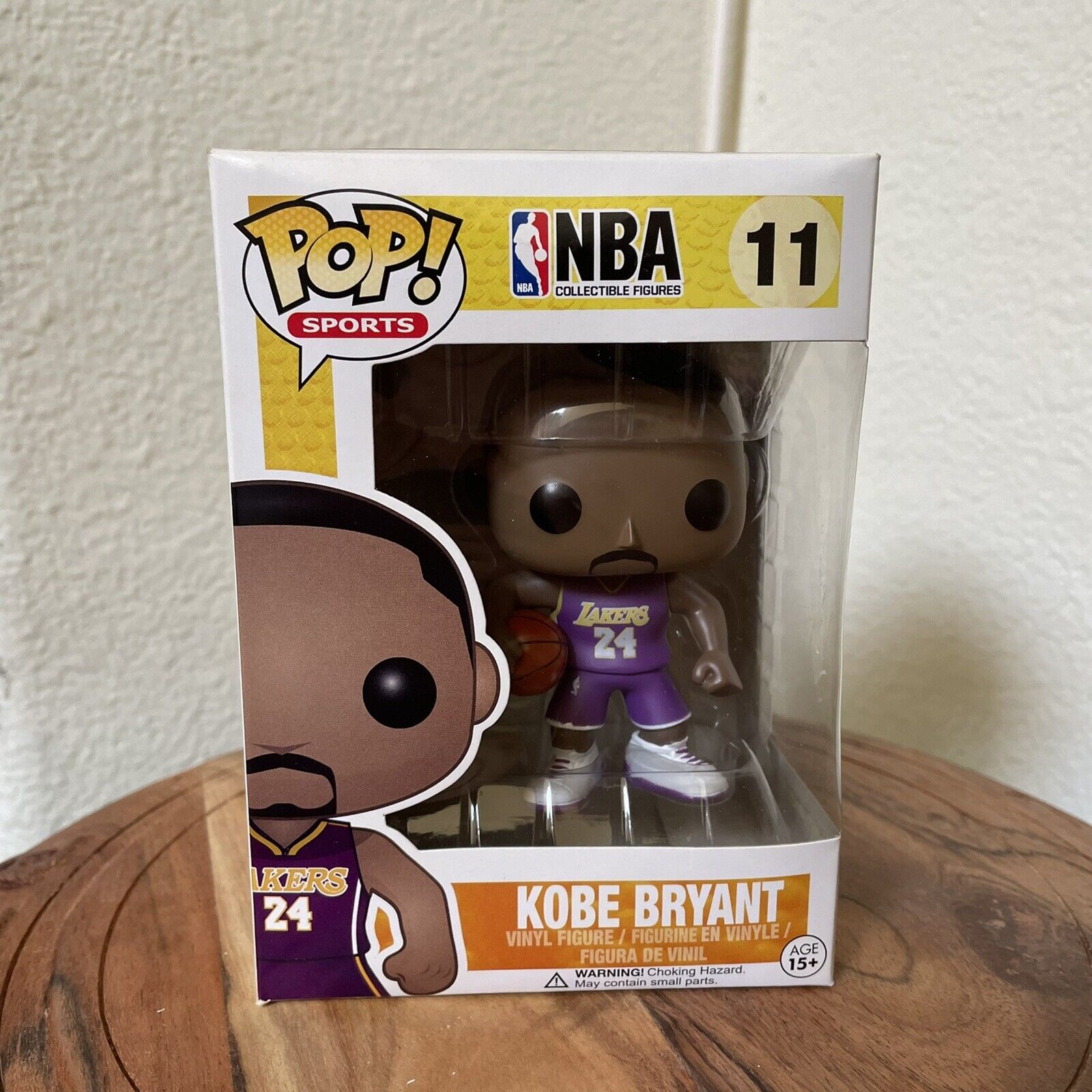 Funko Pop NBA Kobe Bryant #11 Los Angeles Lakers Vaulted Authentic 2016