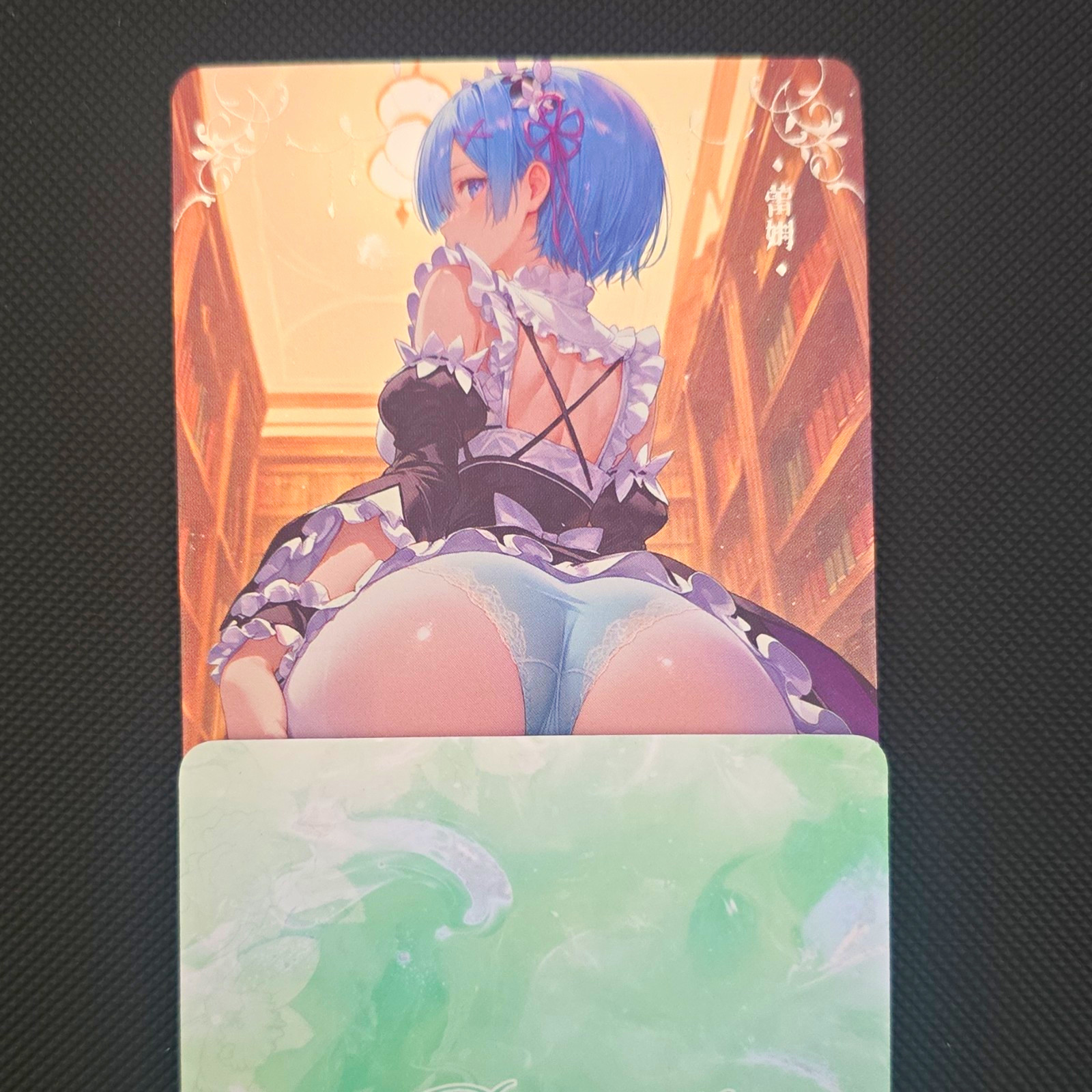 Rem Re:Zero QZ-14 Dream Isle Standard Holo Trading Card Rem Re:Zero QZ-14 Dream Isle Standard Holo Trading Card