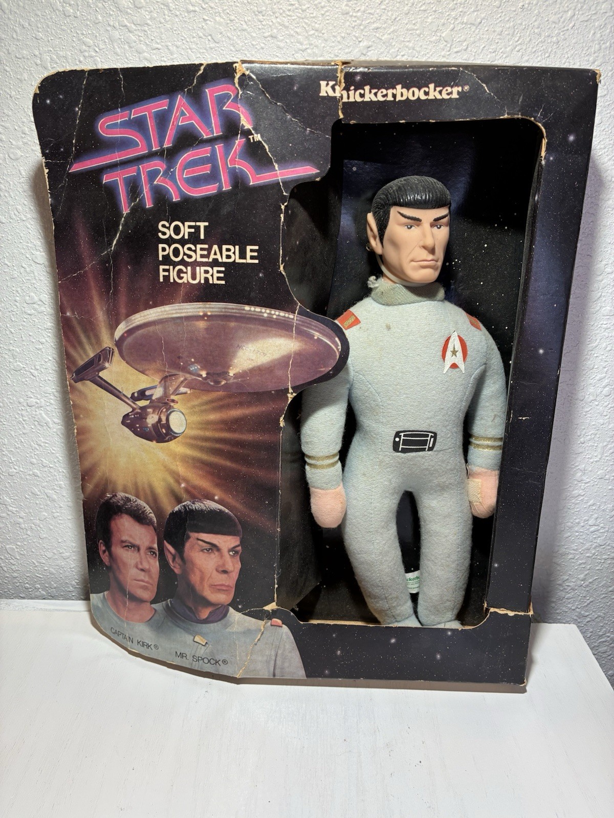 Vintage 1979 Star Trek Mr. Spock Knickerbocker Soft Poseable Figure Vintage 1979 Star Trek Mr. Spock Knickerbocker Soft Poseable Figure